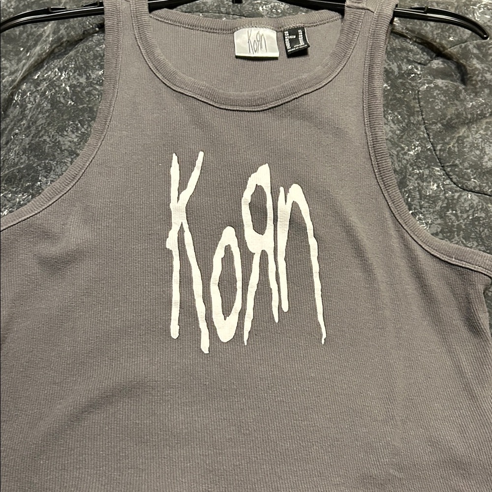 Korn Women's Gray Tank Top